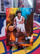 2022-23 Panini Origins - Saddiq Bey #20 Orange /75 Detroit Pistons 