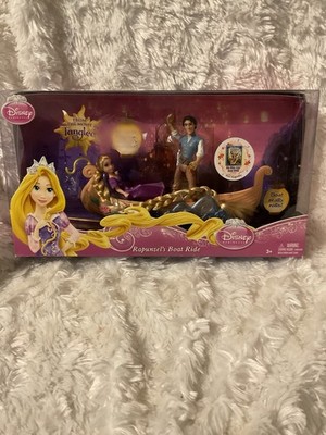 HTF 2010 Disney Rapunzel s Boat Ride w/ Flynn Rider NEW RETIRED Tangled Dolls