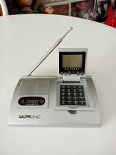 ULTRONIC Desktop AM/FM RADIO With Calendar, Clock, Calculator Model T524