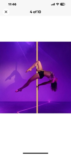 Segawe S011053IPL Maxi Dance Pole Static Spinning 45mm Portable Stripper Dancing
