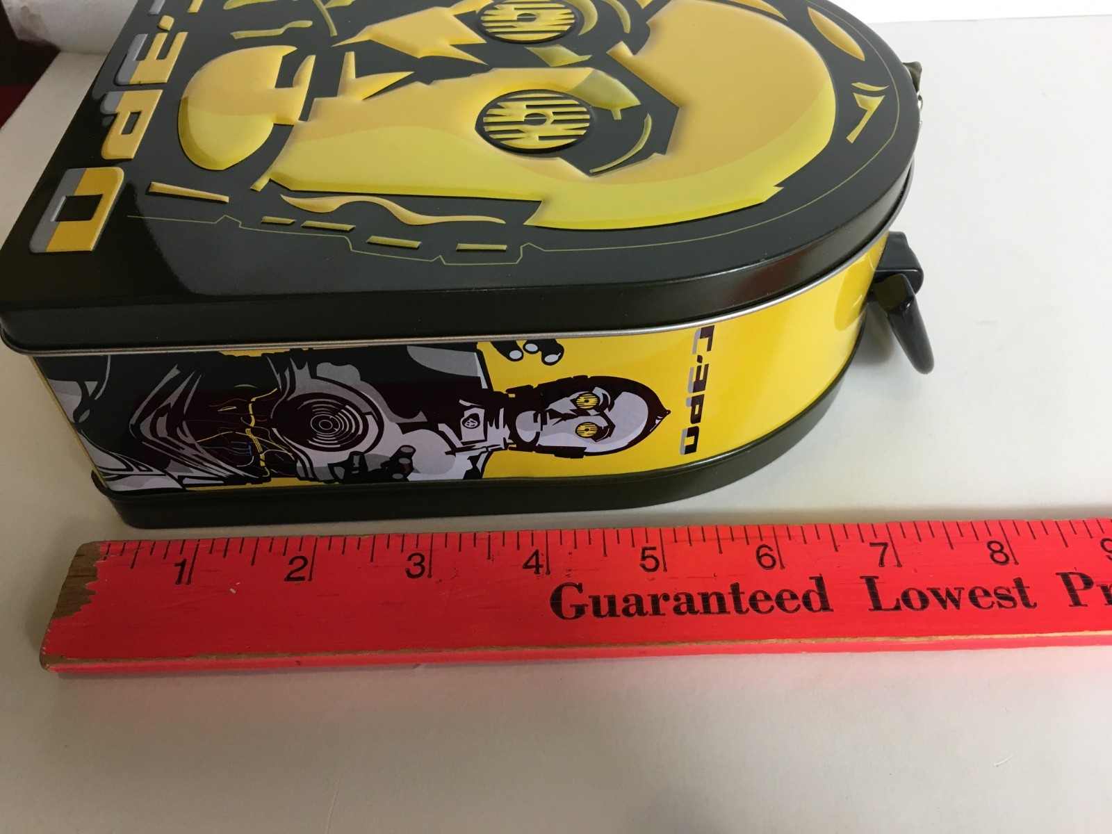 Star Wars C-3PO & Darth Maul Lunch Box lot Tin Box Co. Lucasfilm lunchbox