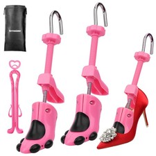 Pair of Women High Heel Shoe Stretcher Professional 2-way Adjustable Shoe Tre