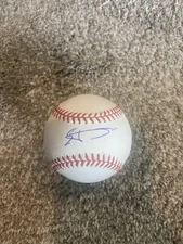 Eduardo Tait Signed Baseball Phillies 