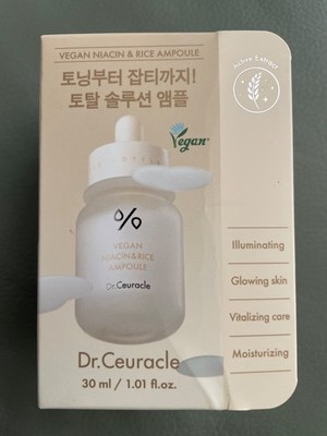 (NEW) Dr.Ceuracle Vegan Niacin & Rice Ampoule 30ml / 1.01 fl. oz ;Made in Korea