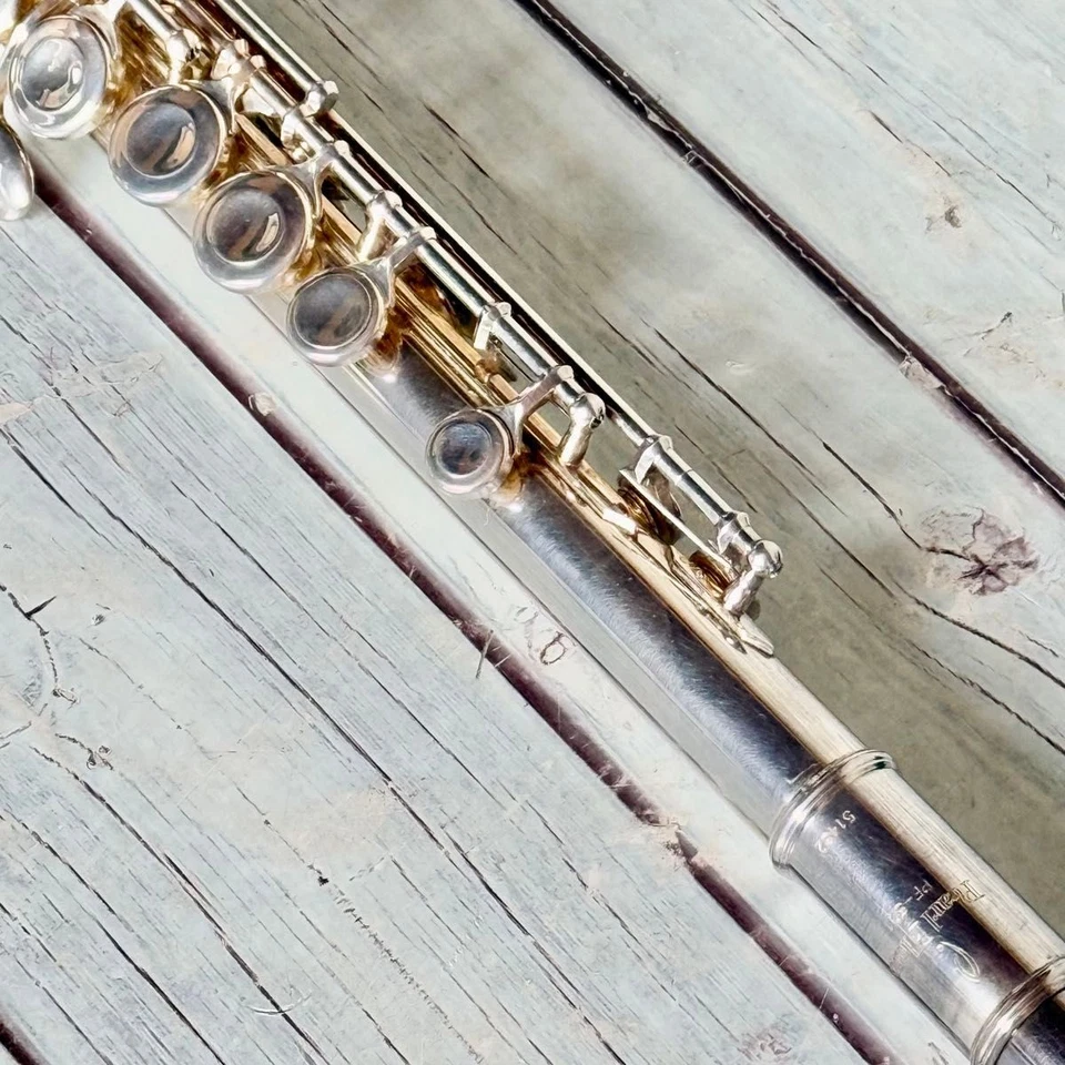 Pearl PF-501 Flute E Mechanism Used With Hard Case - Image 4 of 4