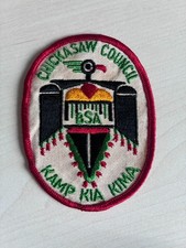 BSA - Chickasaw Council Kamp Kia Kima badge - boy scout patch