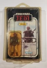 Vintage 1983 Star Wars Return of the Jedi WEEQUAY Figure 77 Back Unpunched