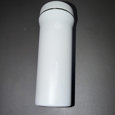 ThermoFlask 32Oz 950Ml Insulated Standard Straw Tumbler GrayEUC No Straw Incl.