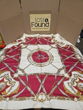 VTG Tionshon 100 Silk Scarf/head Wrap Regal Design 30" 30" SEE PICS