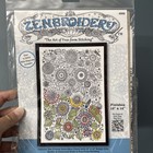 Design Works-Zenbroidery Stamped Embroidery 10"X16" Large Floral