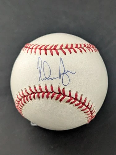Nolan Ryan HOF Texas Rangers Signed OAL Baseball PSA/DNA AUTO