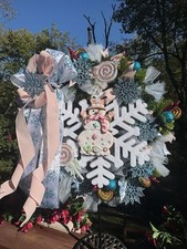 Snowman Wreath
