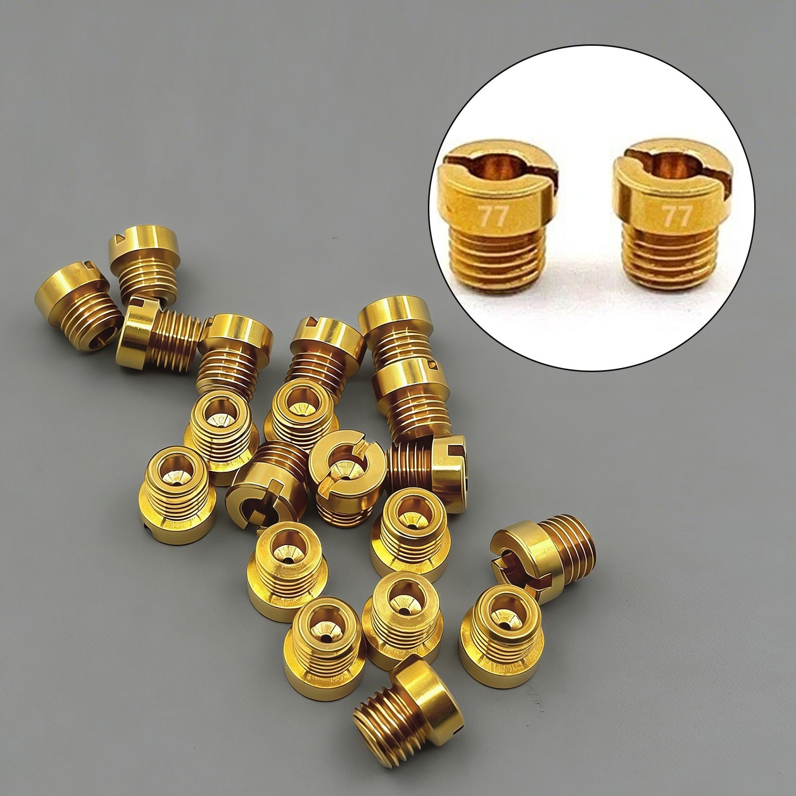 Holley 36-181 제트 키트 모음 #64-99, 4150/4160 및 230 카뷰레터용 메인 제트 키트 3
