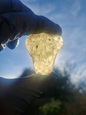 45g Libyan Desert Glass – Natural Tektite Specimen – Rare Sahara Impact Glass 