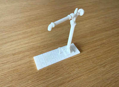 Spur OO / HO Modell 2x Wasserkran Türme Maßstab 1:76