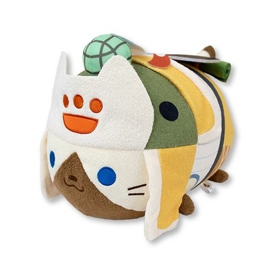 Capcom Store Limited Monster Hunter Wilds Felyne Big Plush Toy From JAPAN