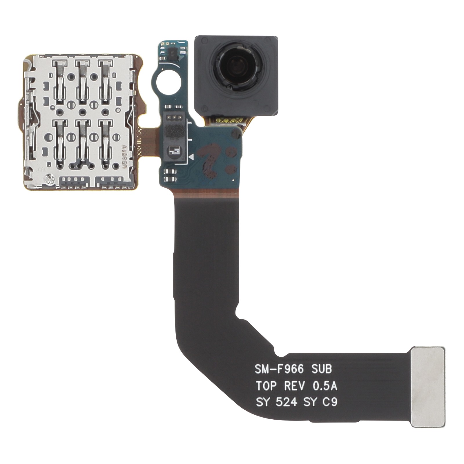 Caméra UDC 10MP invisible et lecteur SIM pour réparer le Galaxy Z Fold7