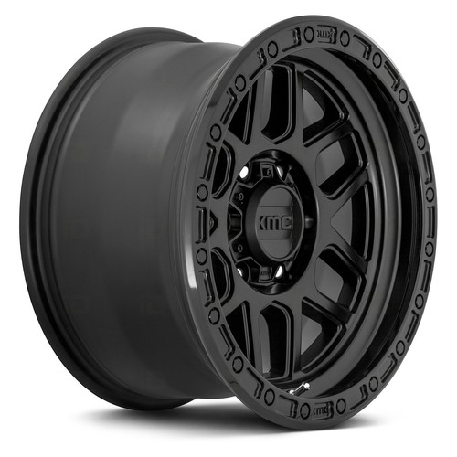 One 20x9 KMC KM544 Mesa 8x180 18 Black Black Wheel Rim 124.2 - 第 2/3 張圖片