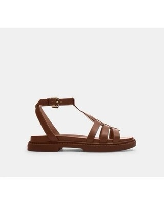 NWT Coach Franny Sandal Cr866 Dark Saddle Choose Size | eBay