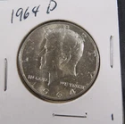 1964‑D Kennedy Half Dollar • 90% Silver • Nice Circulated Condition