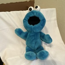 Tyco Sesame Street Cookie Monster Medium Plush Stuffed Animal 1996