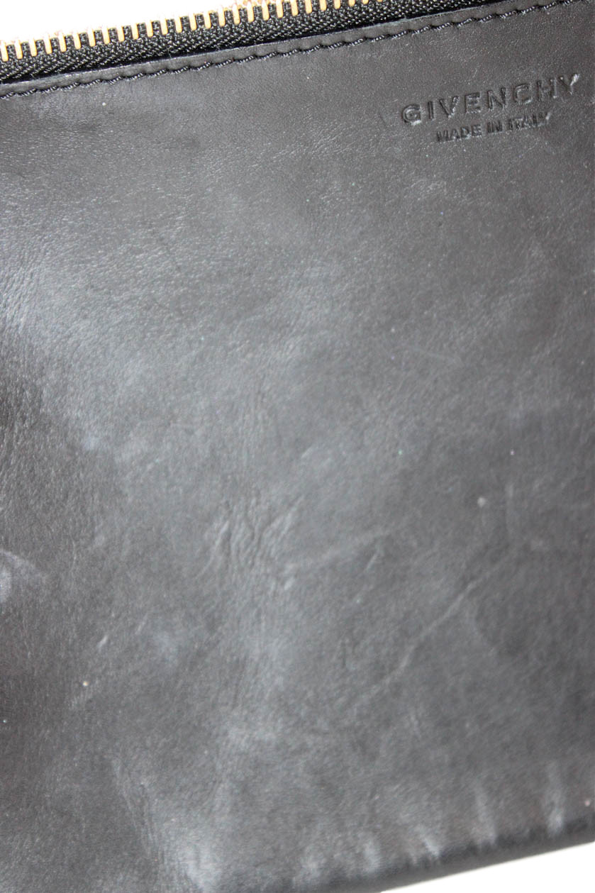 Givenchy Womens Leather Basic Rectangular Pouch B… - image 12