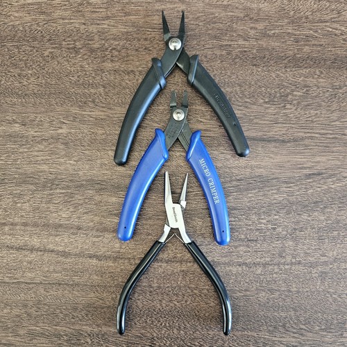 Jewelry Tool Lot Micro Crimper Hollow Round Nose Split Ring Pliers jewelry-tool-lot-micro-crimper-hollow-round-nose-split-ring-pliers