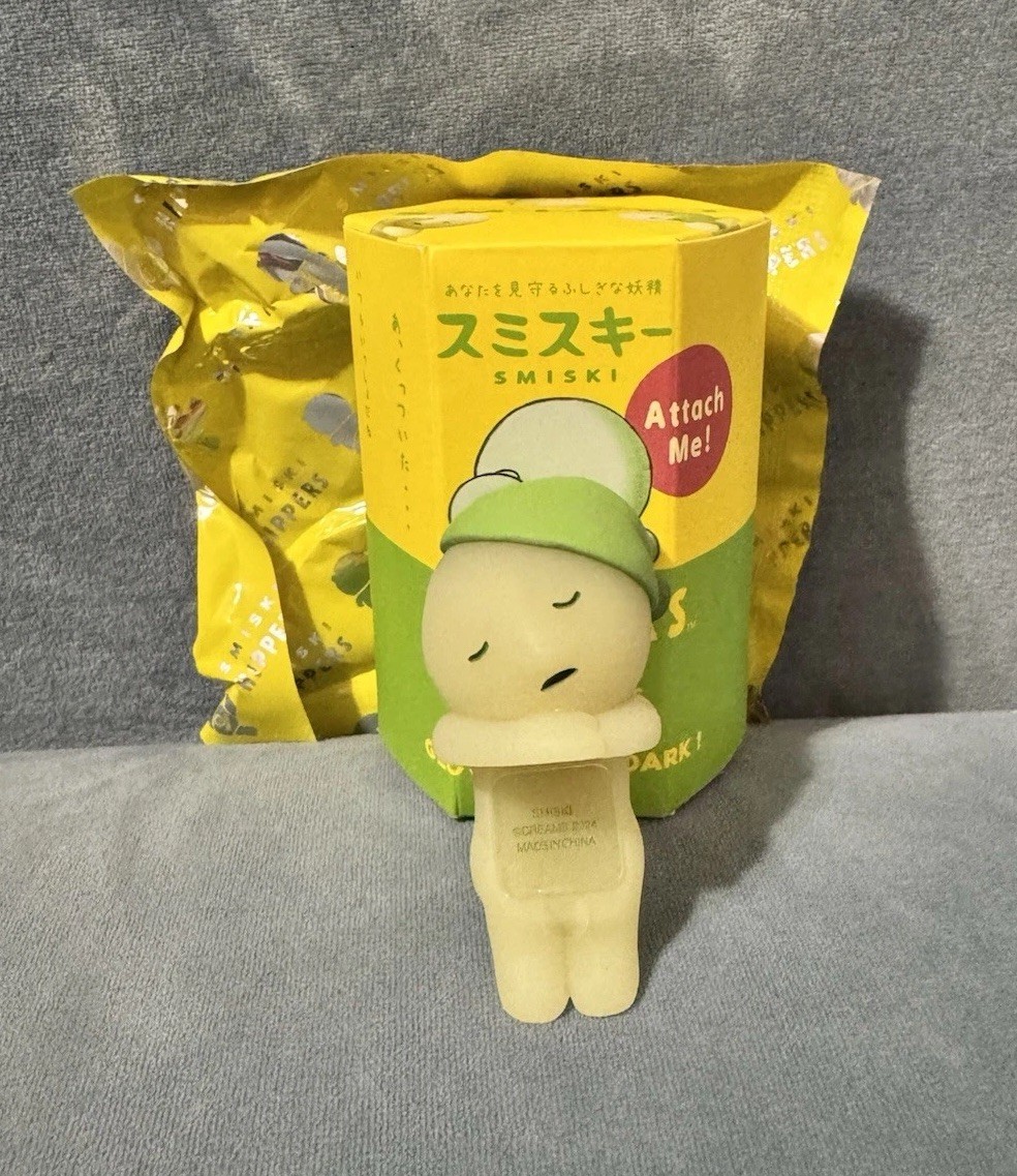 Authentic Smiski Hippers Series Confirmed Open Blind Box - Smiski Dozing