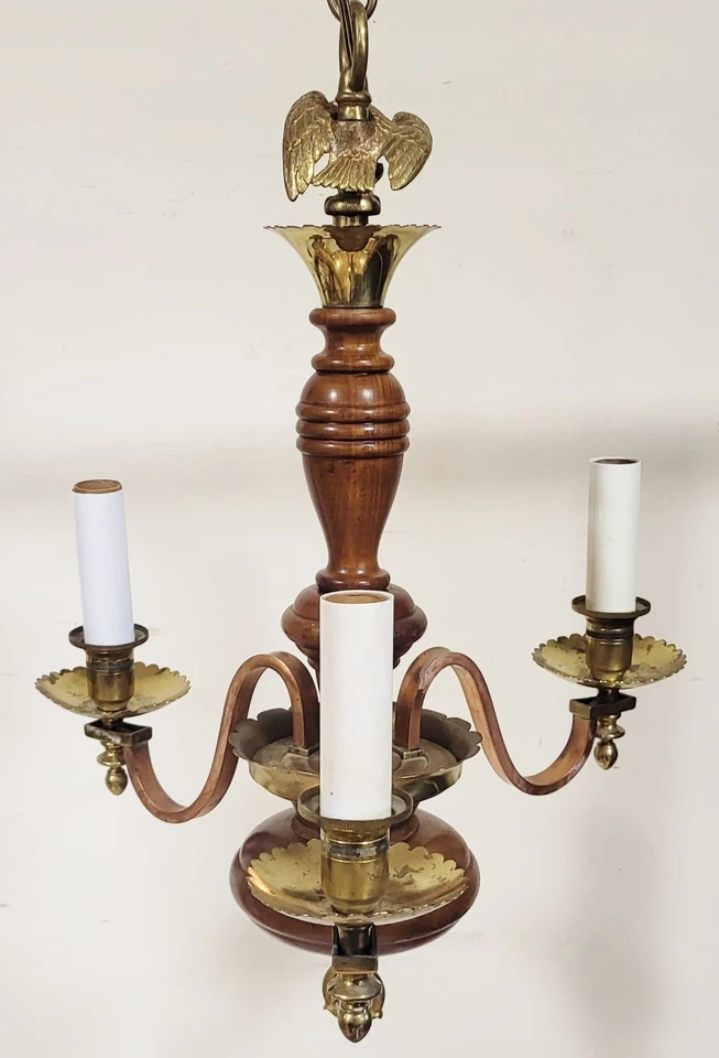 Lámpara de araña moderna italiana vintage de mediados de siglo XX Foto 4 de 4