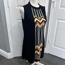 Retro inspired Missoni for Target Chevron Sleeveless Knit Dress – Size Medium