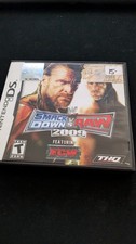 WWE SmackDown vs Raw 2009 Nintendo DS Complete In Box Cib w/Case Manual TESTED
