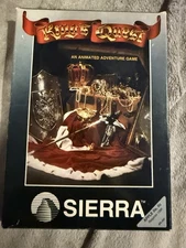 King's Quest 1984 Sierra On-Line VERY RARE Apple iie, iic Version Big Box