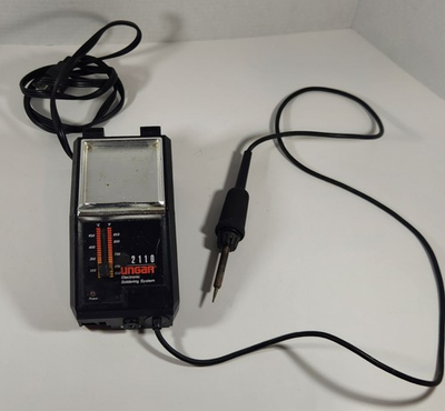 #ad UNGAR COOPER TOOLS SOLDERING STATION MODEL 2110S WITH ADJUSTABLE TEMPERATURE $25.00