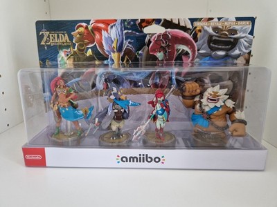 Amiibo The Legend of Zelda Breath of the Wild Recken Set-4 Figuren NEU Nintendo