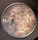 1900 "O" Minted in New Orleans Morgan Silver Dollar Tarnished Circulated