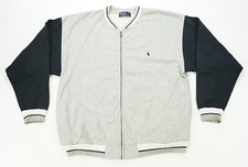 Rare VTG POLO RALPH LAUREN Small Pony Full Zip Sweatshirt Jacket 90s 2000s SZ XL