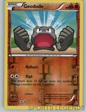 2014 pokemon Flashfire reverse holo Geodude 45/106