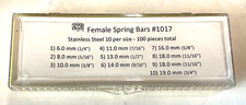 New 100 PC Assortment of Ladies  Mens Watch FEMALE Stainless Steel Spring Bars