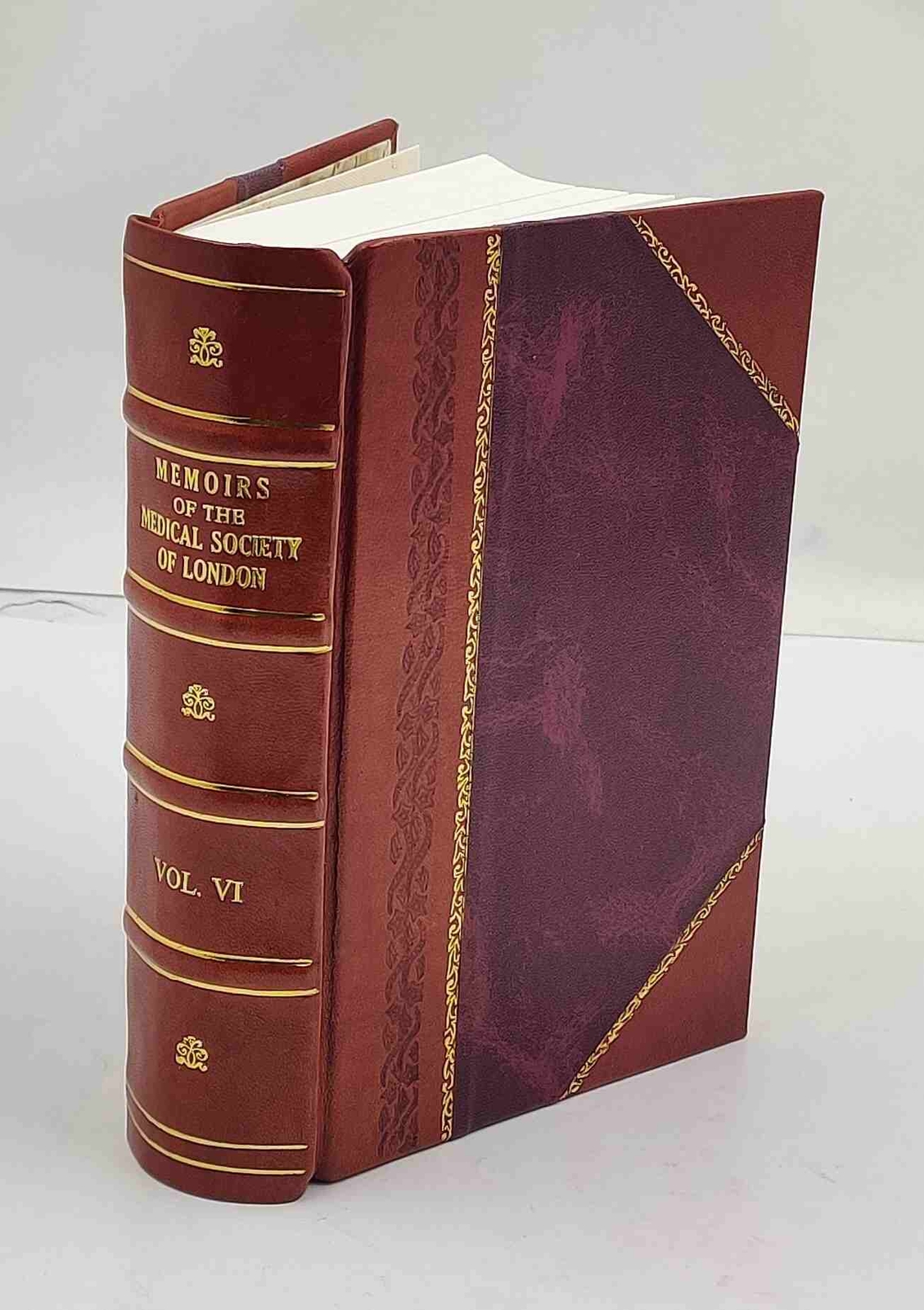 Memoirs of the Medical Society of London Vol 6 1805 Leather Bound Edition