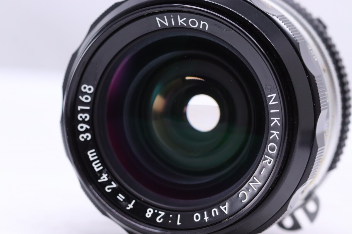 Near MINT] Nikon Nikkor-N.C Auto 24mm f/2.8 non Ai MF Lens