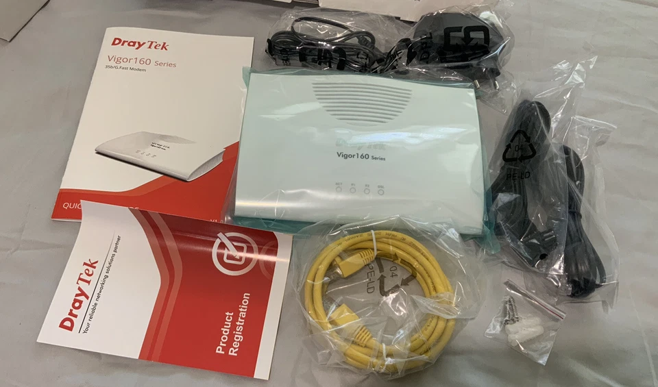 Draytek Vigor160 Series 35b VDSL2 & G.Fast Modem - Image 4 of 4