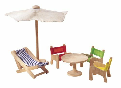 Plan Toys Pt7316 Toy Doll House Patio Furniture For Sale Online Ebay