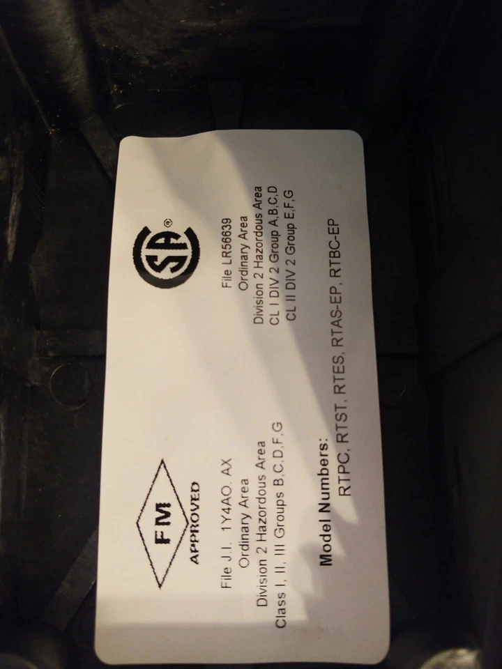 Chromalox 513105 Thermostat And Power Connection RTPC Power Connection Kit NEMA - Imagem 3 de 4