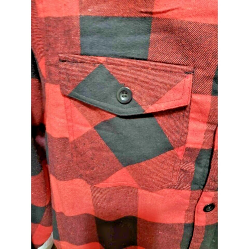 Checker Highland Originals rojo y negro es d franela talla XL - Imagen 4 de 5