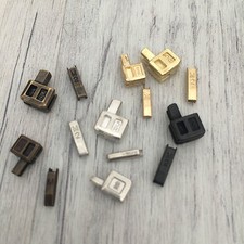Stopper unten f&uuml;r Nylon und Metall Kastenteil Rei&szlig;verschl&uuml;sse, versch. Groe&szlig;en