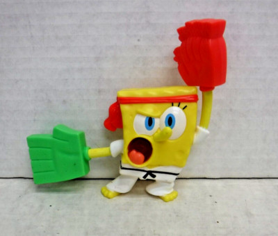 Karate Spongebob Squarepants Viacom 2012 3'' Figure 041024AST3-A3