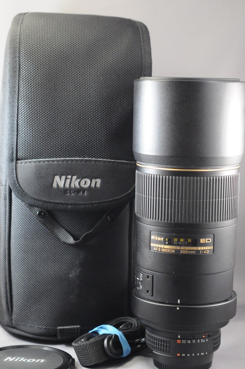Nikon AF-S 300mm F4D, with caps, soft case, excellent | eBay