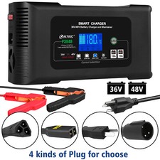 Golf Cart Battery Charger 36V 18A 48V 13A Trickle Charger for RXV TXT Round Plug
