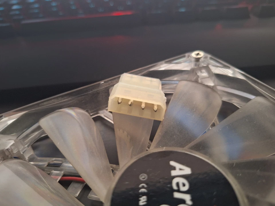 14cm Desktop PC Case Fan Slim Cooler 4pin - Image 3 of 3