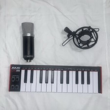 Akai Professional Lpk25 Mk2 & Usb Condenser Microphone (fully Working)